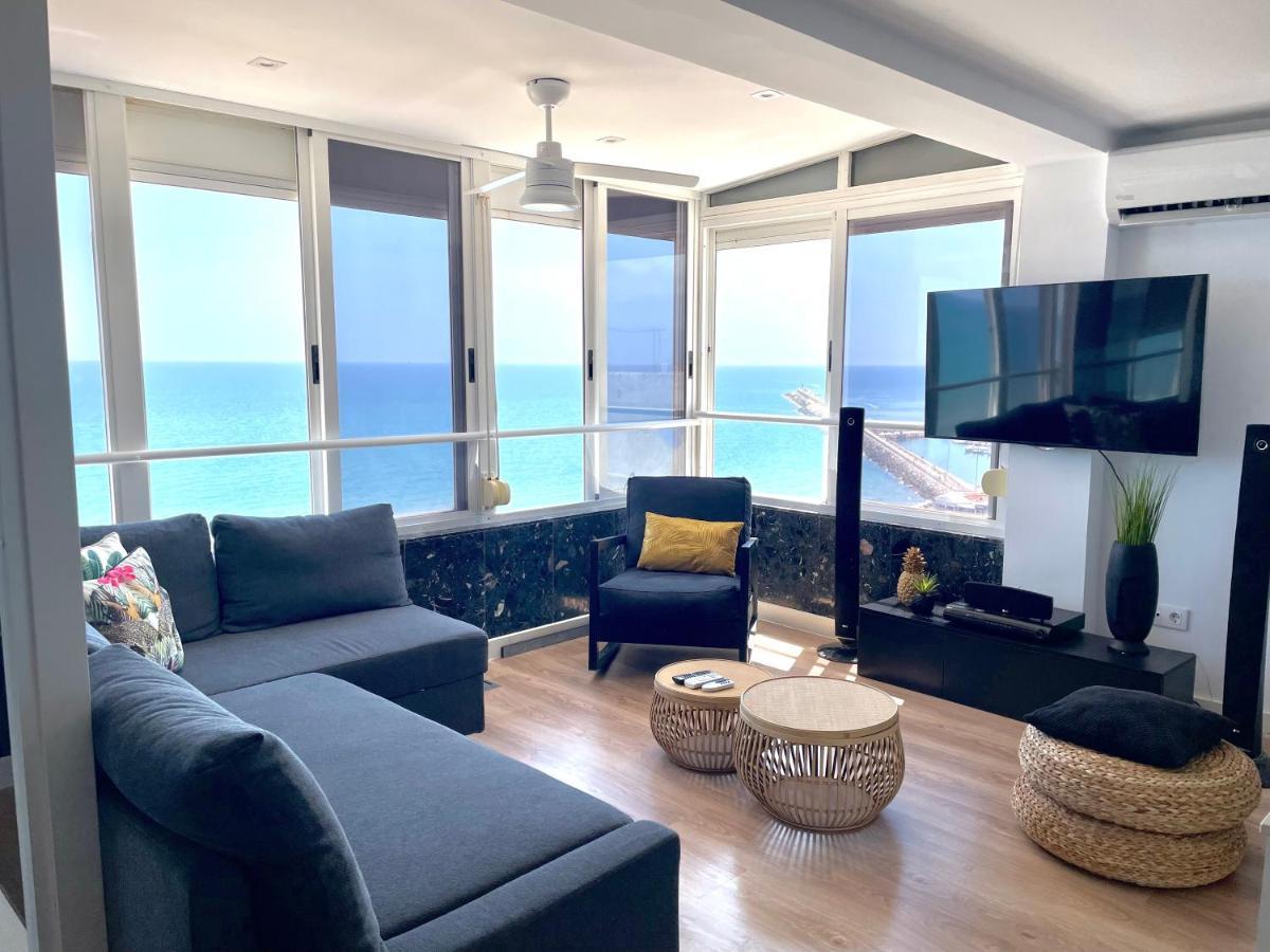 شقة Atico Duplex Playa De Gandia A 1Ra Linea De Playa المظهر الخارجي الصورة